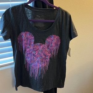 Disney glitter tee